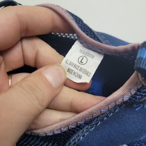 Speedo Blue Water Shoes Size Large 9-10 Athleisure Surfing Boating Activewear - Picture 8 of 8